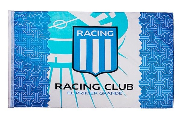 Official Racing Flag | The First Grand - Essential Soccer Fan Gear | 90 cm x 150 cm