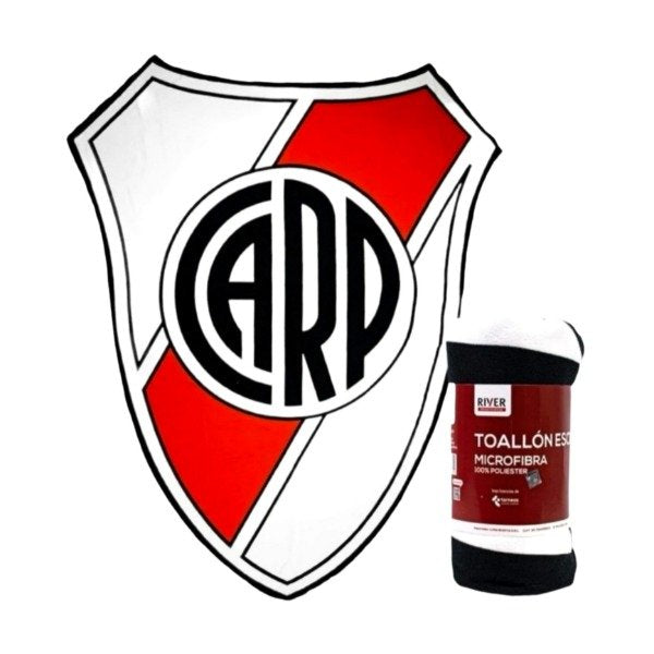 Official River Plate Emblem Towel | Premium Quality | 140 cm x 175 cm