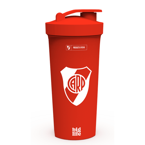 Official River Plate Mixing Tumbler - Plastic Mixer Cup