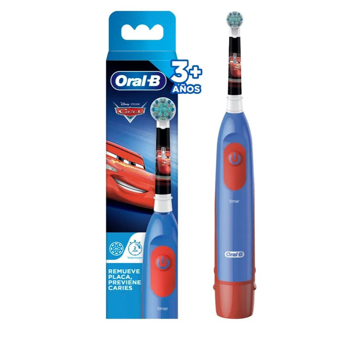 Oral - B Cars Electric Toothbrush  - Deep Cleaning & Fresh Breath - Playful Design for Children