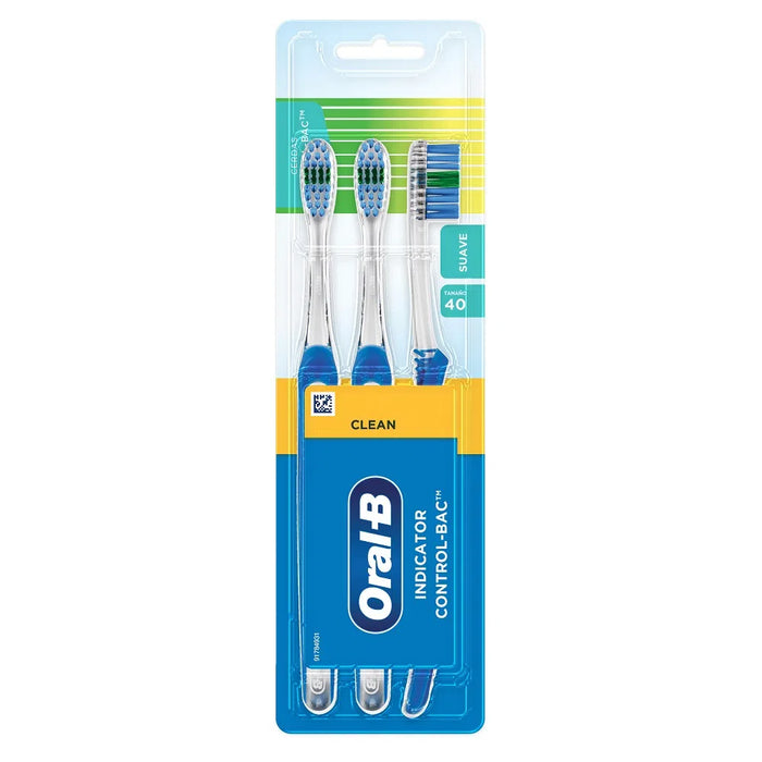 Oral-B Indicator Soft Bristle Brushes - Gentle Gum Care, Complete Cleaning