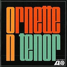 LP de Jazz: Ornette Coleman - Ornette on Tenor | Vinilo Clásico del Álbum