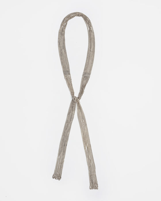 Prüne Long Scarf Necklace - Versatile Multi-Row Chain Design - Perfect for Elevating Any Outfit