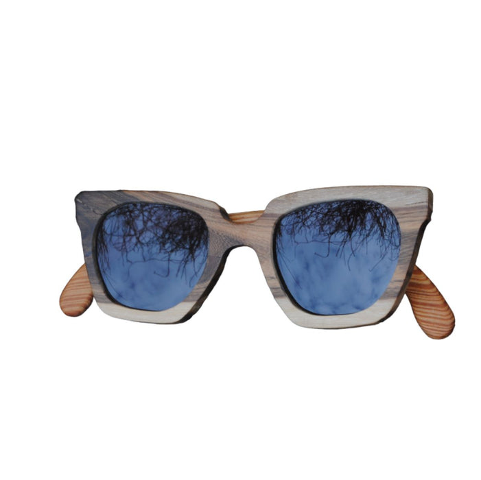 MOMUËL | Anteojos de Sol Prisma Wood Sunglasses | UV400 Protection 135 mm x 50 mm