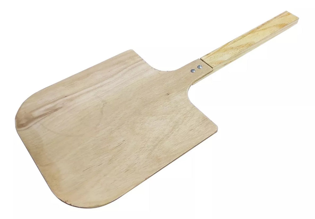Pala Pizzera, Tabla Para Pizza |  Authentic Oven Paddle - Pizza Board Set with Handle - Perfect for Wood-Fired Delights