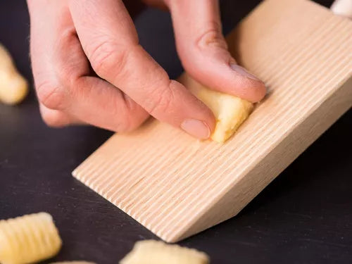 Pastalinda Garganelli & Gnocchi Wooden Board - Original Italian Pasta Maker