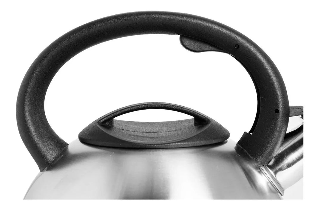 Pava Silbadora | High-Quality Stainless Steel Whistling Kettle, 3L - Color Variety, Elegance & Efficiency