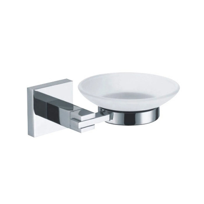 Peirano | Chrome Metal Soap Dish - Stylish Bathroom Accessory