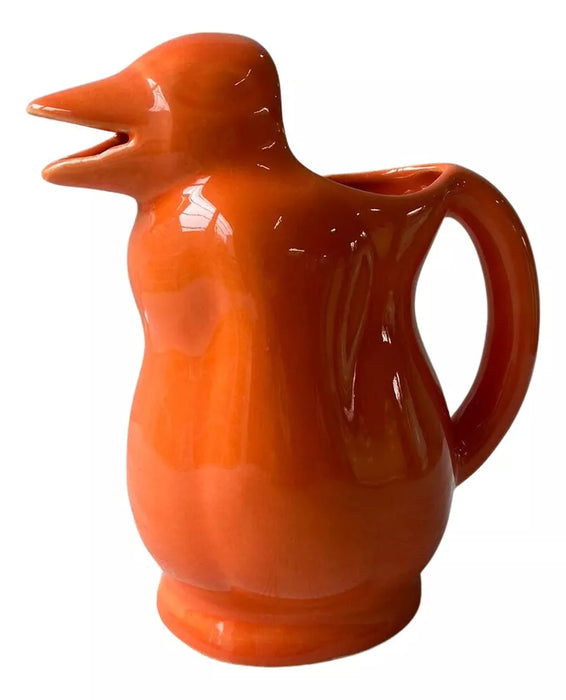 Penguin Ceramic Pitcher Orange - Pastel Colors 1L by Genérica