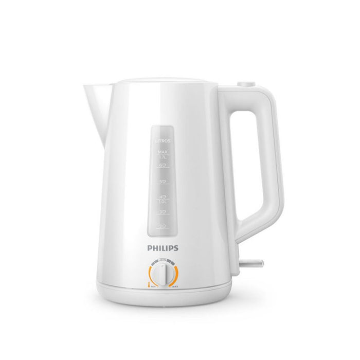 Philips Electric Kettle HD9368-00 - Auto Shut-Off, Ergonomic Handle, Hinged Lid - Efficient and Stylish - Pava Eléctrica 2200 W