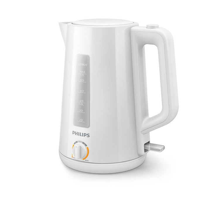 Philips Electric Kettle HD9368-00 - Auto Shut-Off, Ergonomic Handle, Hinged Lid - Efficient and Stylish - Pava Eléctrica 2200 W