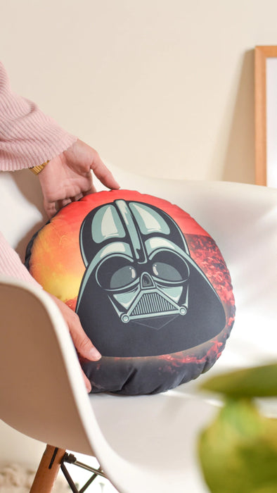 Pilgrim Darth Vader Fun Cushion - Quality Design with Character Quote - Unique and Playful Home Decor