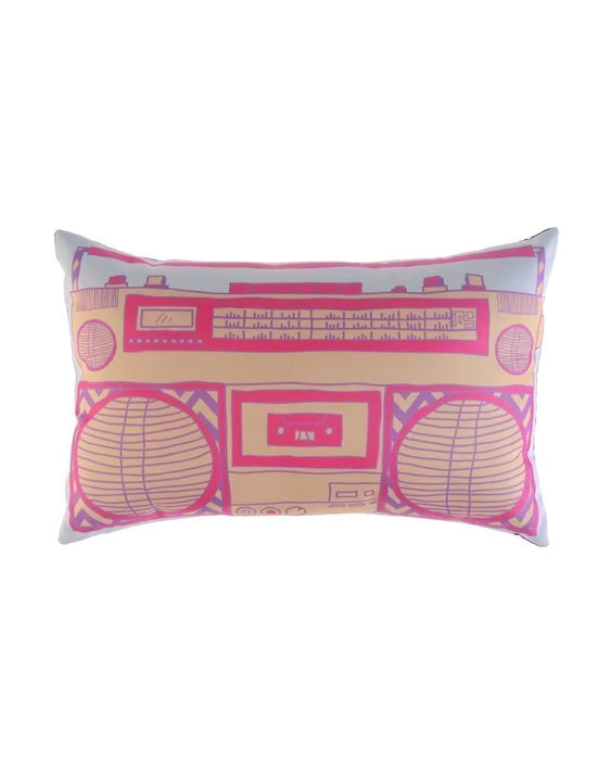 Pilgrim High-Quality, Fun Character Radiocassette Design Pillow - Quirky & Playful Home Decor