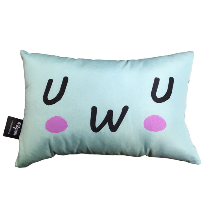 Pilgrim Premium Quality UwU Character Pillow - Fun Emoji Otaku Design - Guaranteed Fun and Comfort