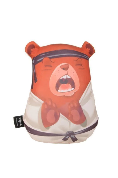 Pilgrim Premium Quality, Large Karate Bear Character Pillow - Fun Design, Great for All Ages
