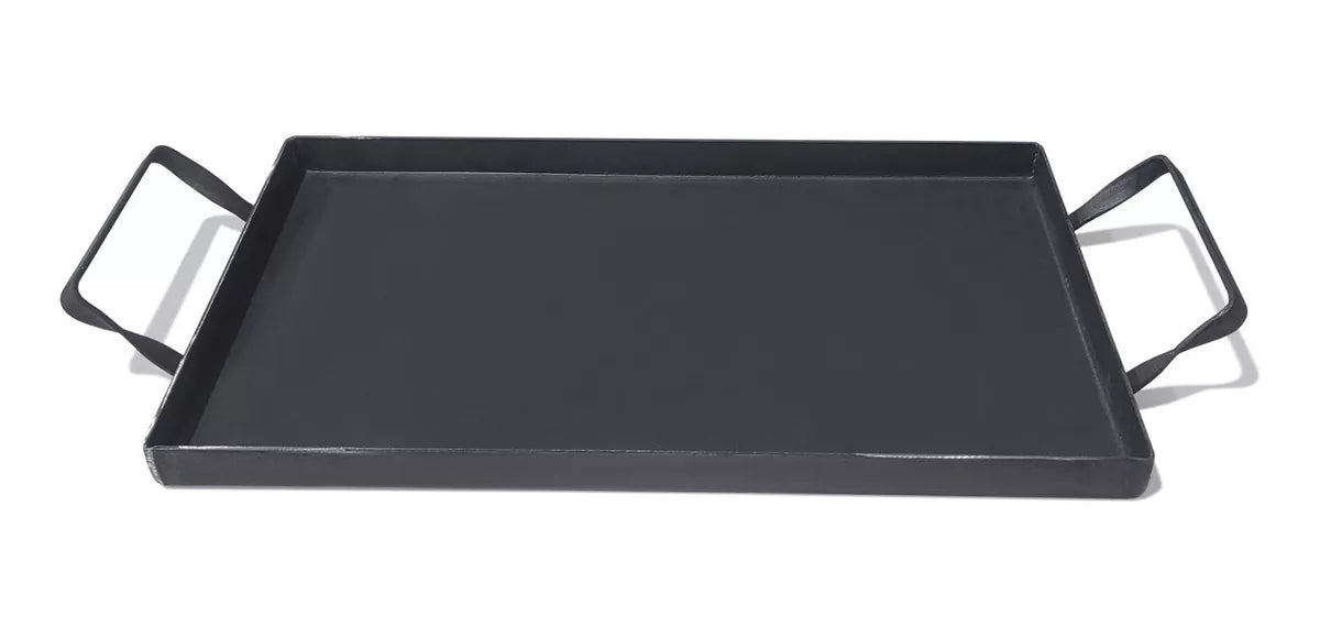 Plancha Bifera Iron Double Burner Griddle - Versatile Grill Plate for Stovetop Cooking Delights!