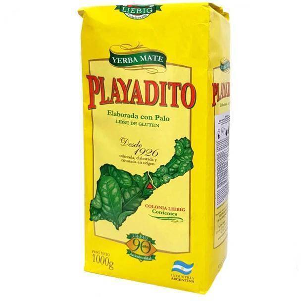 Playadito Yerba Mate Traditional Suave Soft, 1 kg / 2.2 lb (Pack of 5)