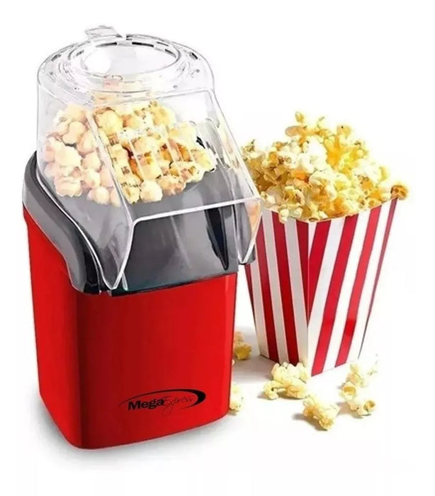 Pochoclera Healthy Hot Air Popcorn Maker - 1100W Electric Popper for Guilt-Free Snacking Delight!
