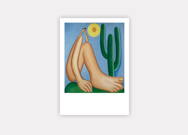 Postales Verboamerica Unmatched Postcards:  Abaporu - Tarsila do Amaral - 10 cm x 15 cm