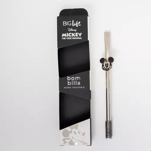 Ppr Solutions Stainless Steel Mate Bombilla with Mickey Mouse Pendant - Elevate Your Mate Experience