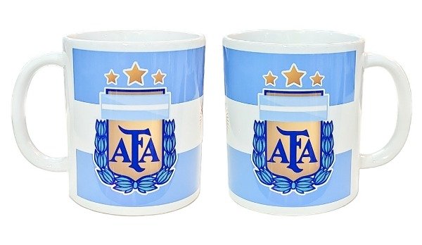 Premium Ceramic Mug - AFA Escudo Design, Microwave-Safe - Top Quality