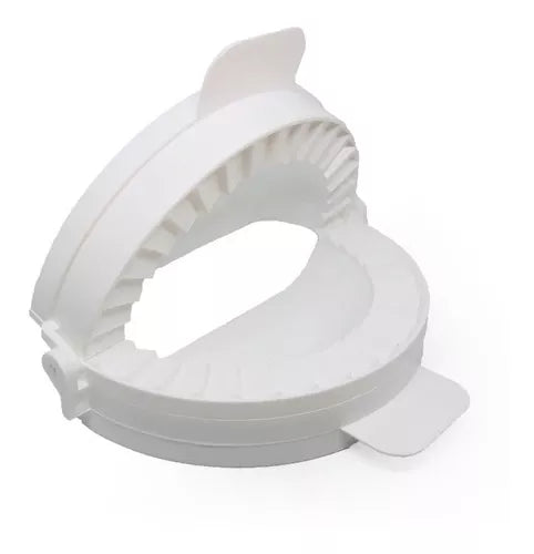 Premium Plastic Empanada Mold - Round Shape - 12 cm Diameter - Easy Closure