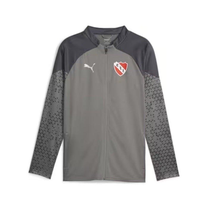 Puma Men's Football Hoodie for Independiente - Official Club Atletico Independiente Gray Product