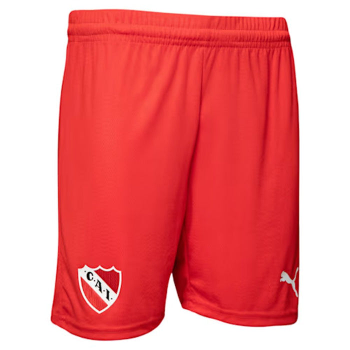 Puma Men's Official Club Atletico Independiente Home Shorts - Authentic Independiente Soccer Shorts