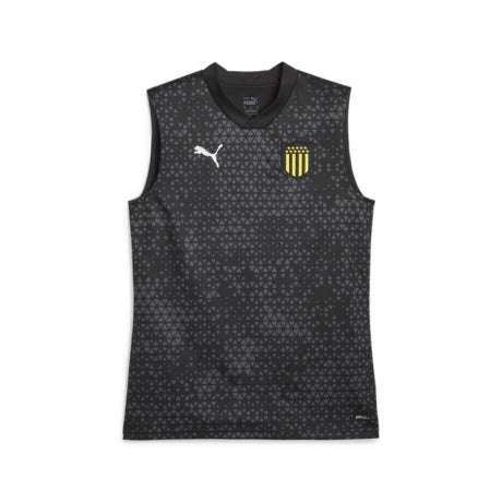 Camiseta de Entrenamiento Oficial del Equipo de Fútbol Peñarol de Uruguay - Negro