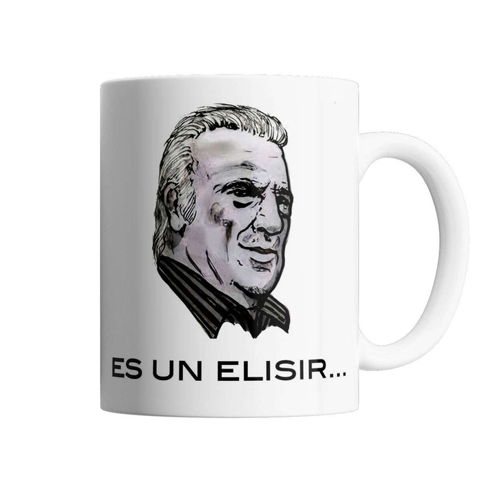 Punto Bizarro | Meme Elixir: Ceramic Mug - Sip the Humor, 'Es un Elisir' of Laughter