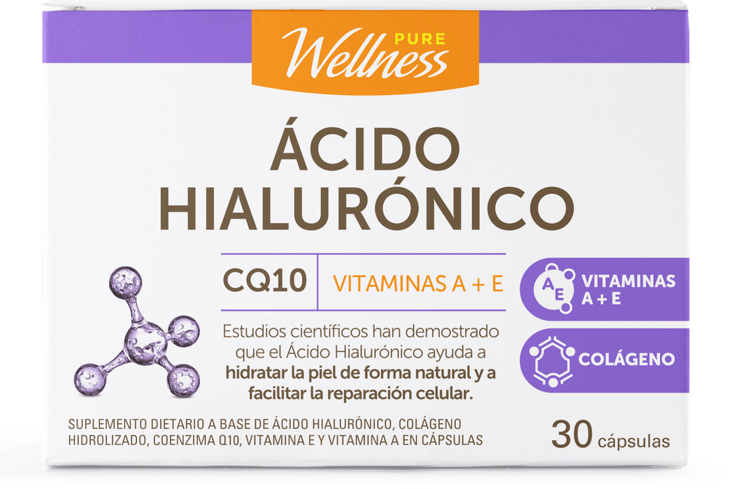 Pure Wellness Hyaluronic Acid Dietary Supplement - 30 Count