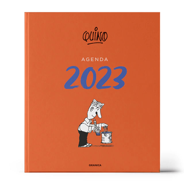 QUINO 2023 Agenda - Bound in Orange - Plan and Organize