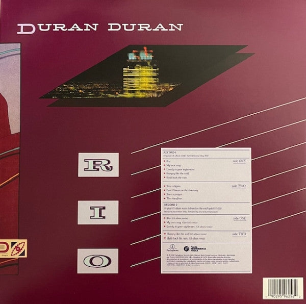 Vinilo LP: Duran Duran - Rio | Colección de Electrónica, Rock, Pop
