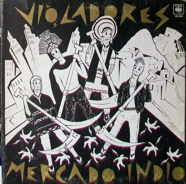 LP: Los Violadores - Mercado Indio | Punk Rock Argentino