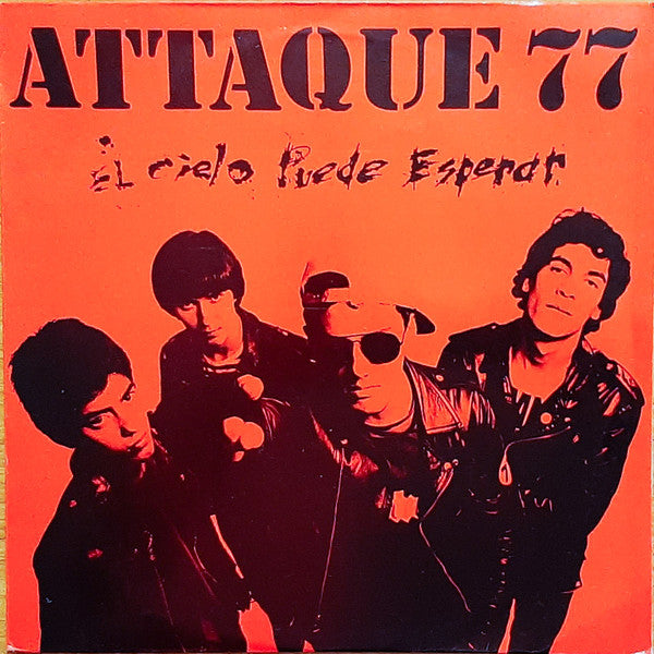 Ataque 77: El Cielo Puede Esperar Argentinian Punk Rock Vinyl - Iconic Band From Argentina