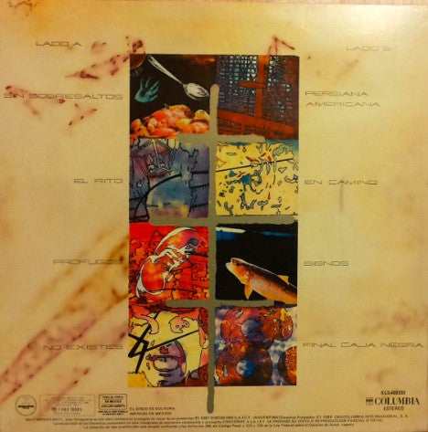 Signos  LP - Soda Stereo : Rock & Pop - Iconic Band | Vinyl Album