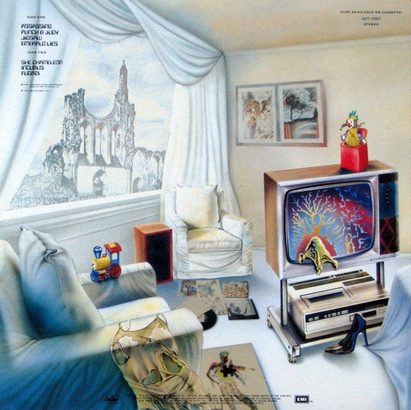 Vinilo LP: Marillion Fugazi | Edición Blanca - Rock Progresivo, Rock Sinfónico