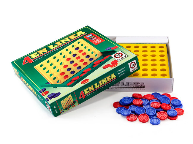 RUIBAL | 4 in a Line Board Game for 2 Players, Ages 6+, Strategic Fun