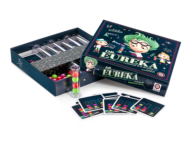 RUIBAL | Dr. Eureka Board Game for 2-4 Players, Ages 6+, Mind-Bending Fun