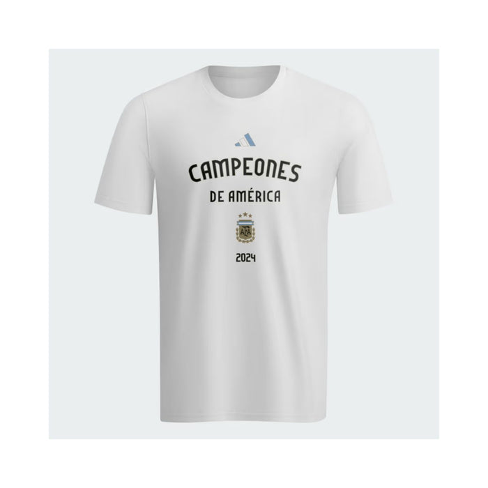 Argentina Champions T-Shirt 2024 - Campeones de América - 100% Cotton, Celebrate in Style