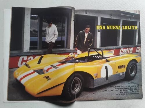 Corsa N° 226 August 1970 Lola T-210 - Gp De Austria | Vintage Magazine