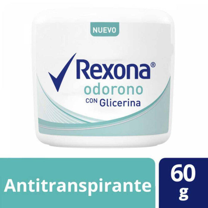 Rexona Desodorante Antitranspirante en Crema Antiperspirant Cream Lotion Deodorant, 60 g / 2.11 oz