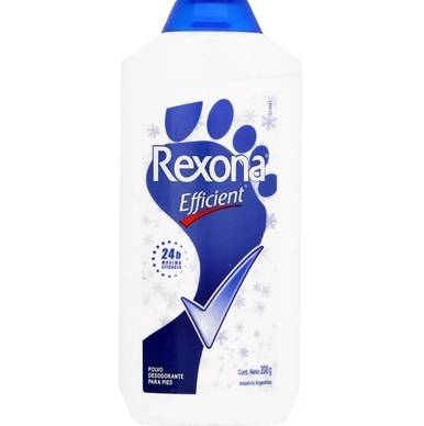 Rexona Efficient Original Talco Para Pies Desodorante em Pó de Talco, 200 g / 7,05 oz 