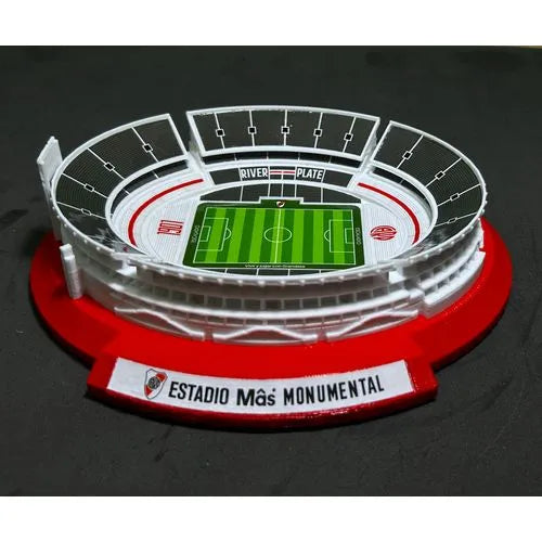 River Plate Official 3D LED Lighted Monumental Stadium Replica