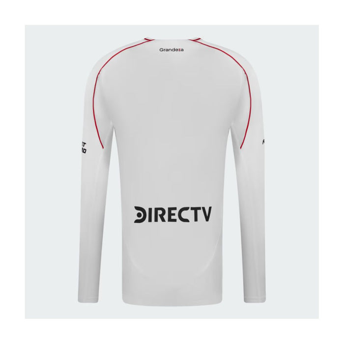 River Plate 24/25 Home Authentic Long Sleeve Jersey - Official Soccer Shirt