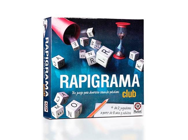 Ruibal | Rapigrama Board Game for 2+ Players, Ages 8+ | Fast-Paced Word Fun