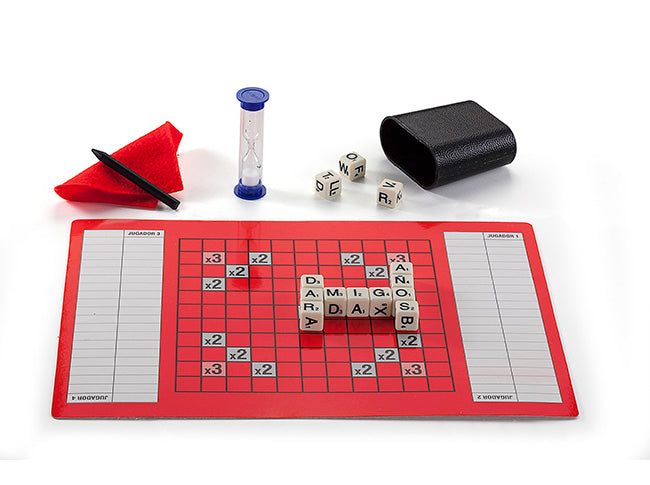 Ruibal | Rapigrama Senior Board Game for 2+ Players | Ages 8+ | Word Fun & Strategy