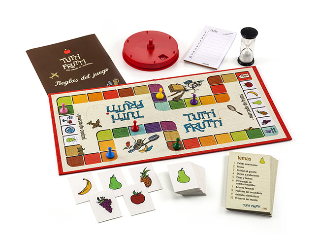 Ruibal | Tutti Frutti Game for 2-6 Players, Ages 8+ | Family Fun & Strategy | Word Puzzle Fun