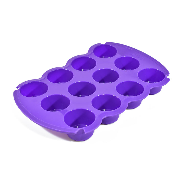 SI O SI 12-Cup Muffin Pan - Even Baking System for Perfect Muffins