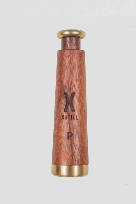 Xutill | Premium Telescope Salt and Pepper Grinder Set in Wodeen Case - Duo Seasoning Mill Set Molinillos Salero & Pimentero